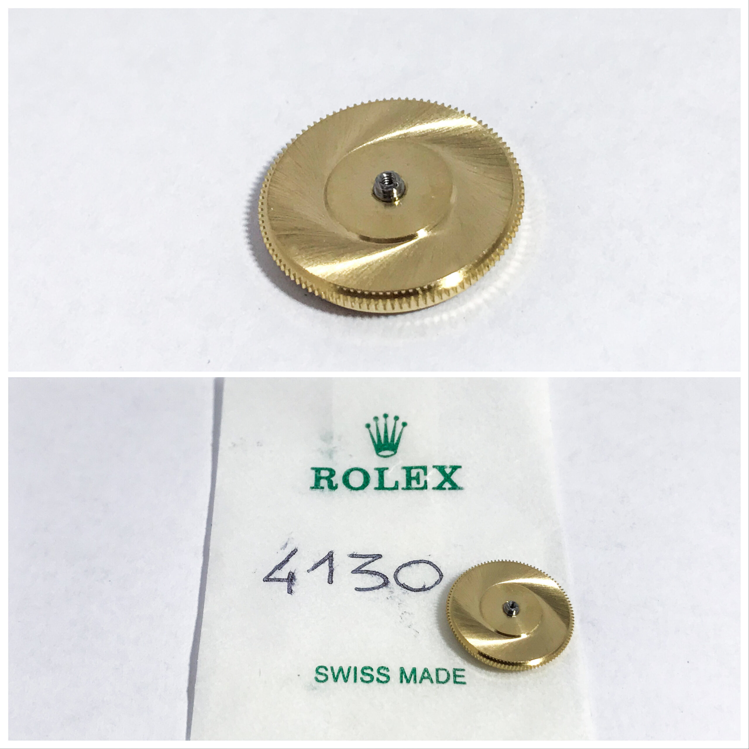 New Rolex 4130 Barrel Wheel with Arbor part 315