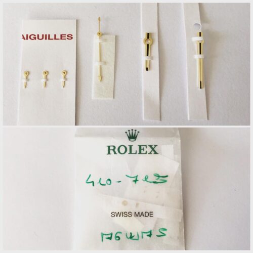 New Rolex Daytona 116503 blue set of hands