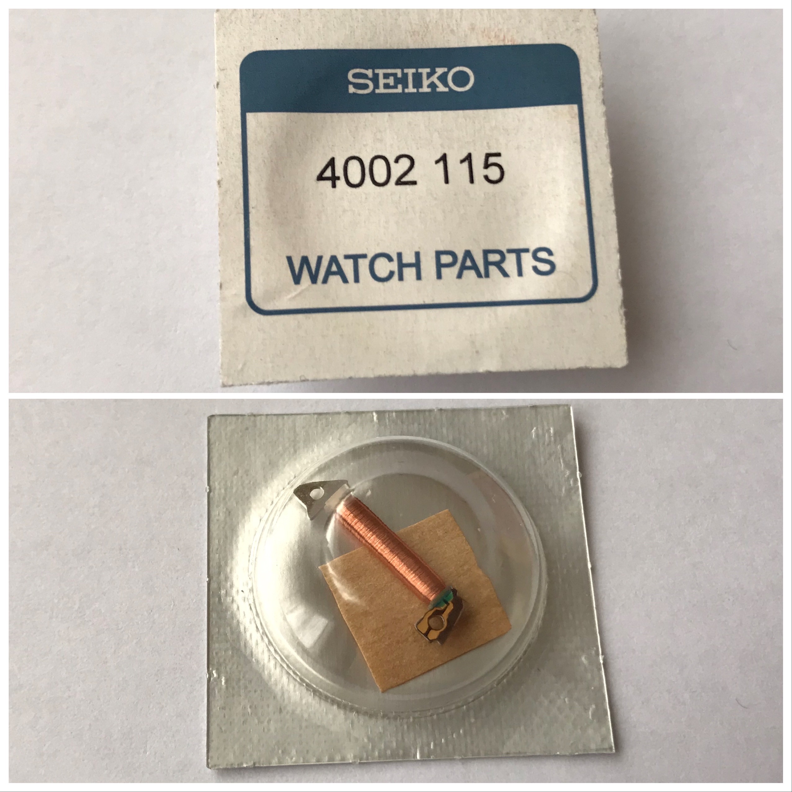 New coil part for Seiko watches 4F32 part 4002-115