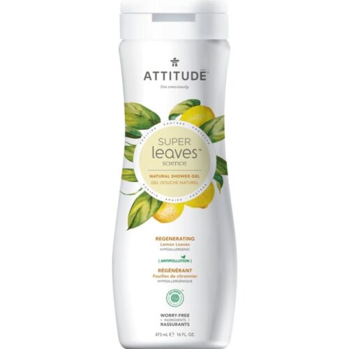 ATTITUDE Super Leaves Refreshing Shower Gel with Lemon Leaves
