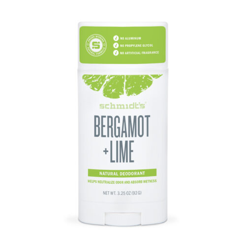 Schmidt's Natural Deodorant Stick - Bergamot Lime