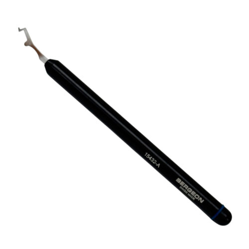 Bergeon 15432-A lever for balance cock, black, 5 mm