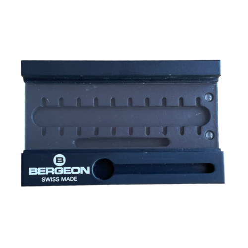 Bergeon 7744-S stand for 2 bracelet blocks, holder and pins