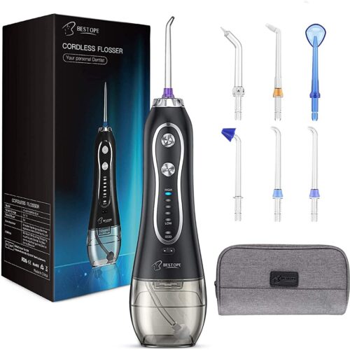 BESTOPE Electric Water Flosser, Black
