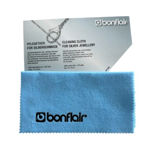 Bonflair cleaning cloth for silver jewellery 15 x 16 cm