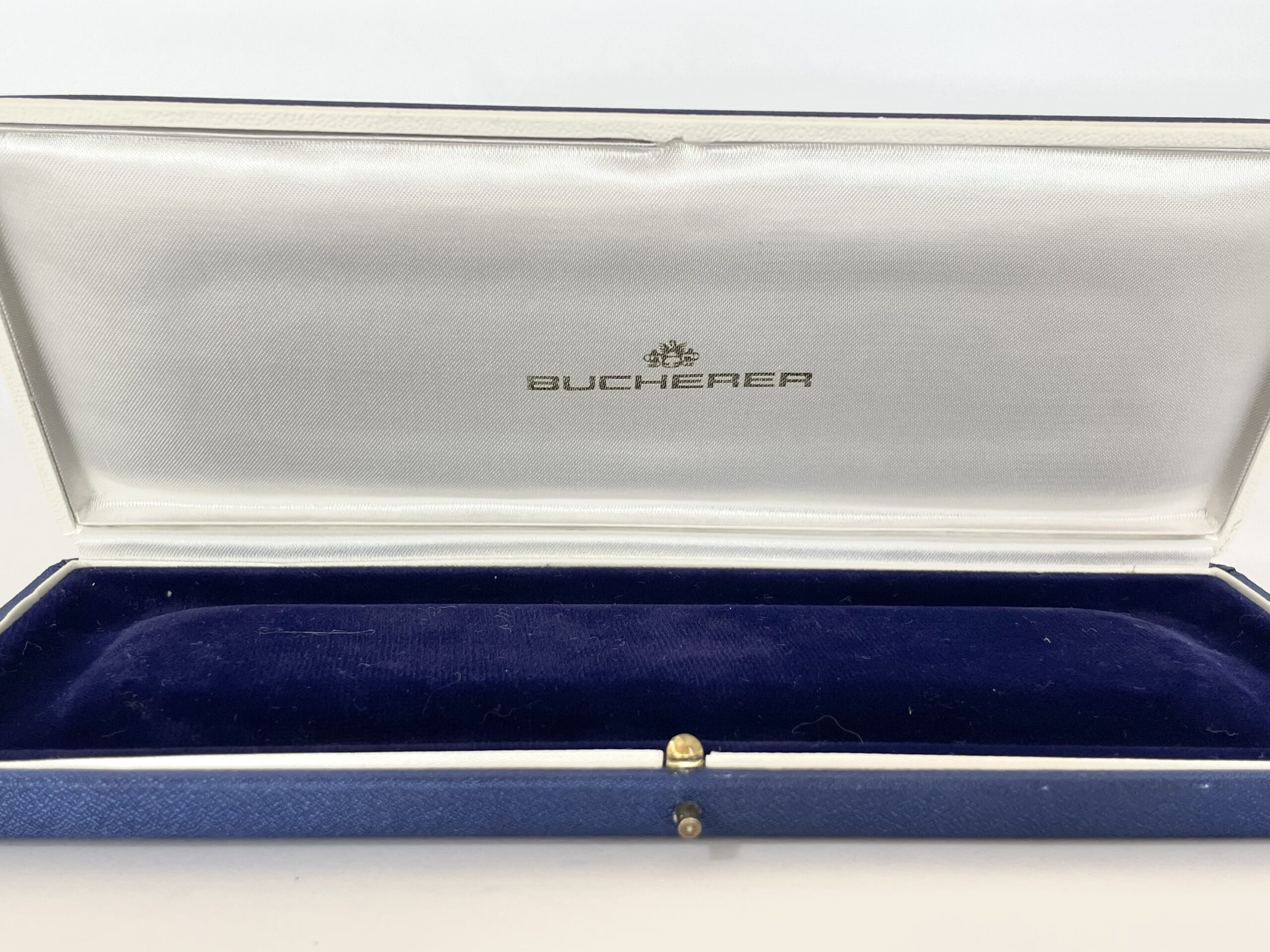 Bucherer blue men's watch box 1960s - Image 3