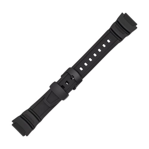 Casio plastic black watch strap 10360831 for WS-210H*, 18 mm