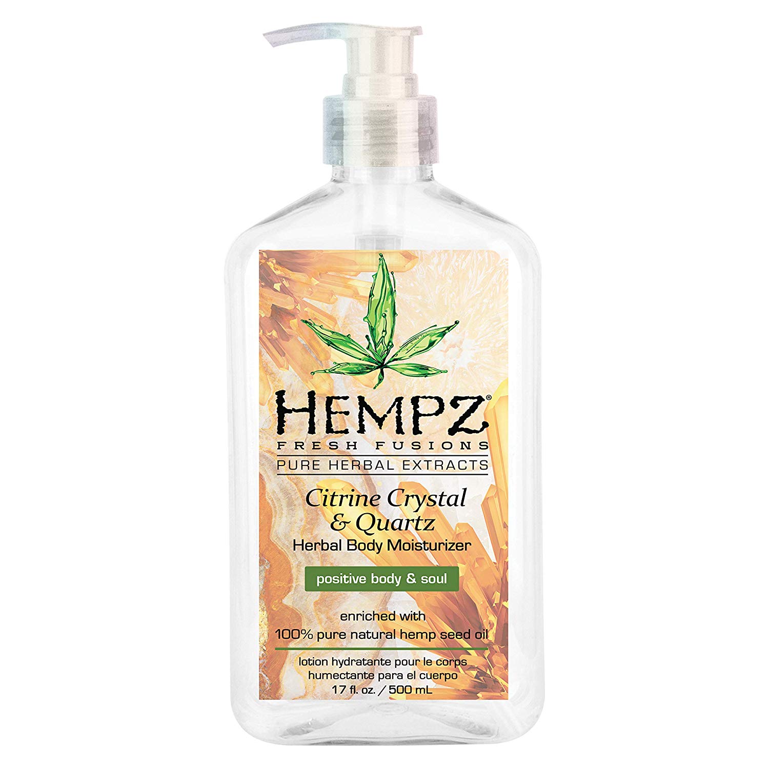Herbal Body Moisturizer Sparkling Citrine