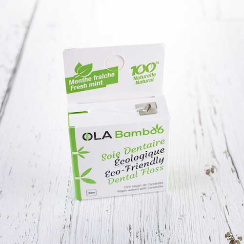 Eco-Friendly Dental Floss OLA Bamboo