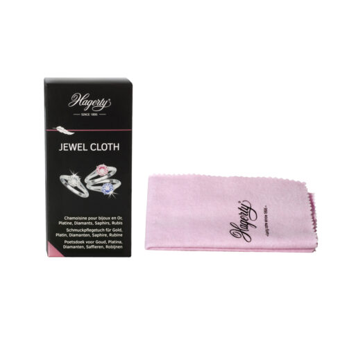 Hagerty Jewel cloth gold, platinum, diamonds, sapphires and rubies