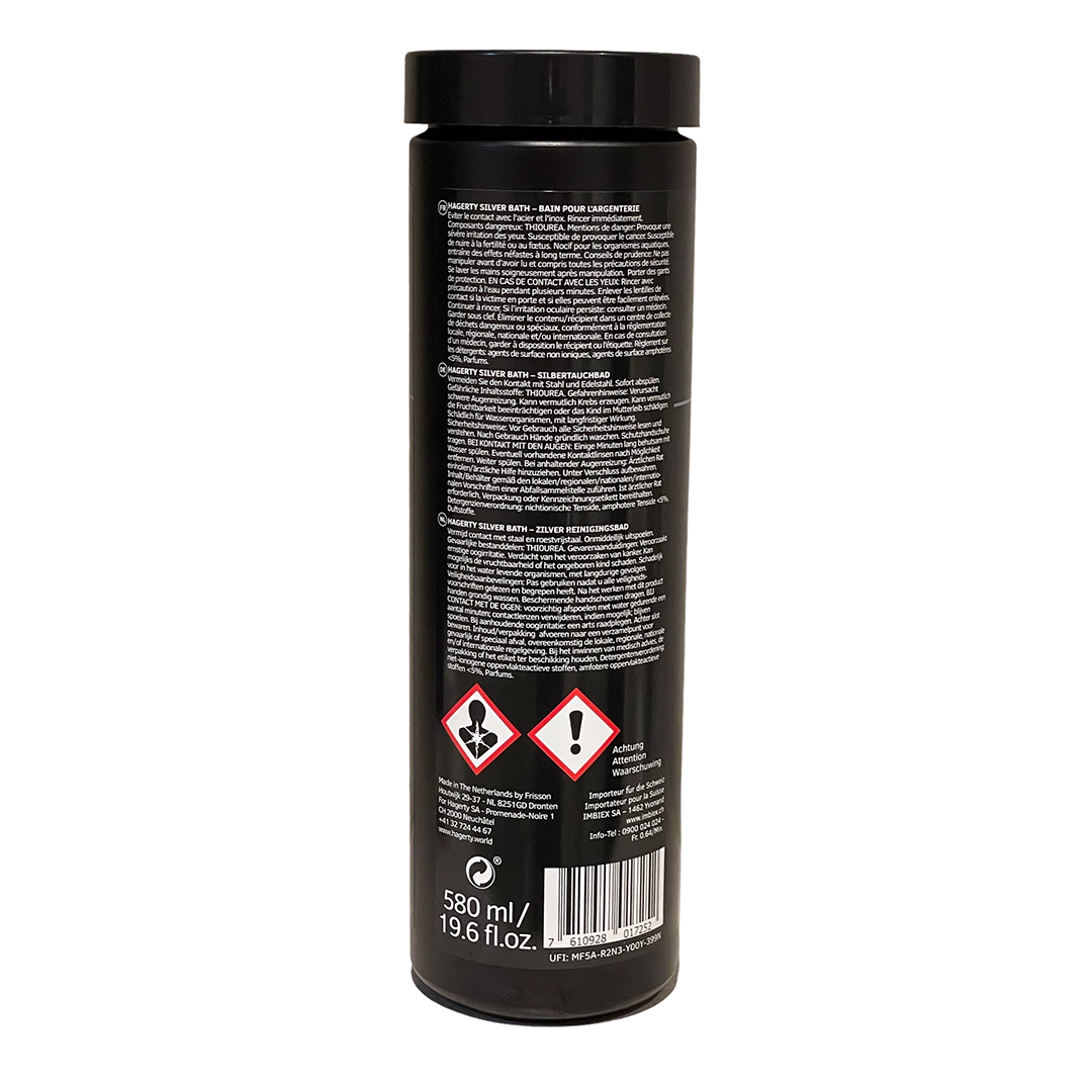 Hagerty Silver Bath - Professional Use Silver Cutlery Cleaner 580 ml - Image 2