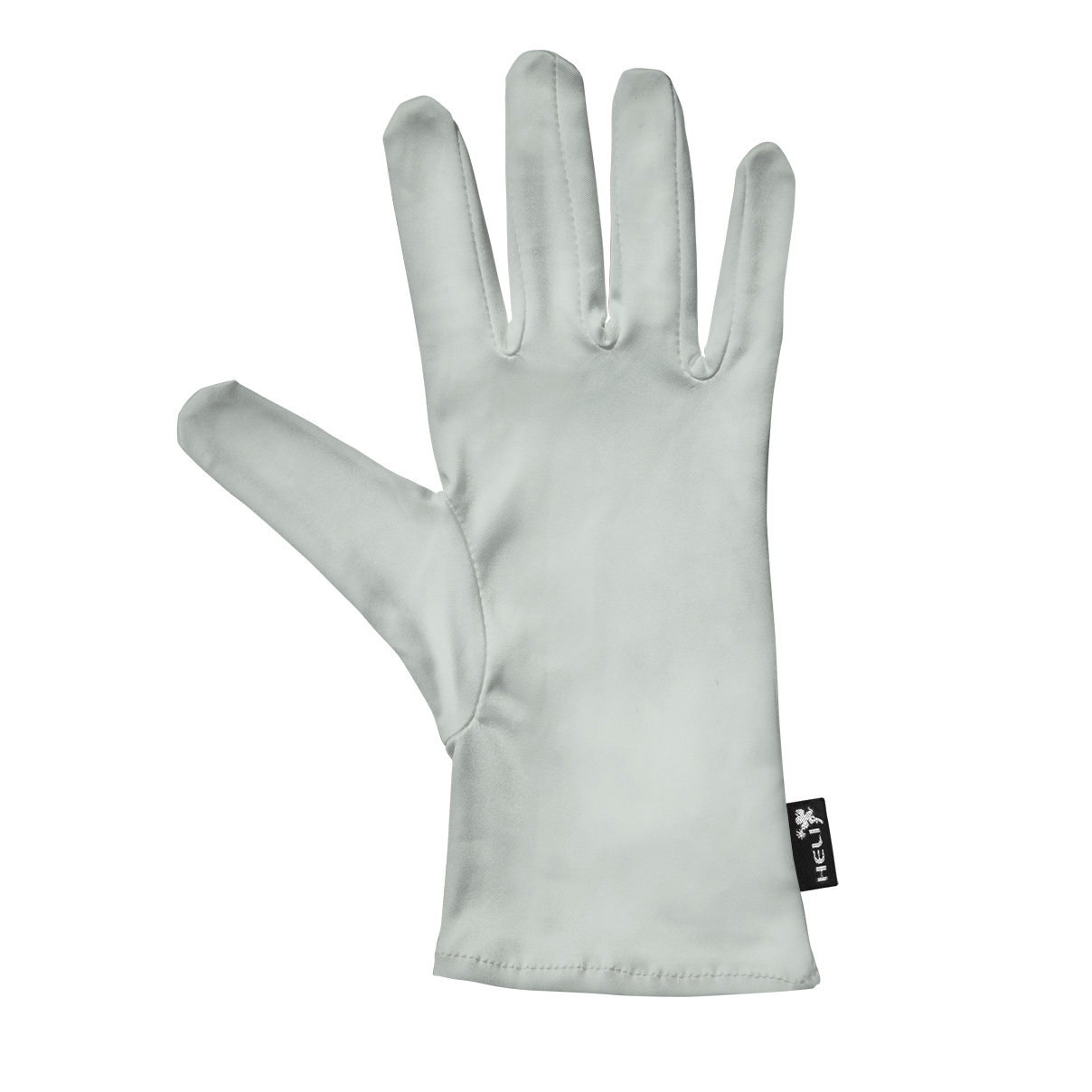 Heli presentation gloves, microfiber, silver-gray, size S, 1 pair - Image 3