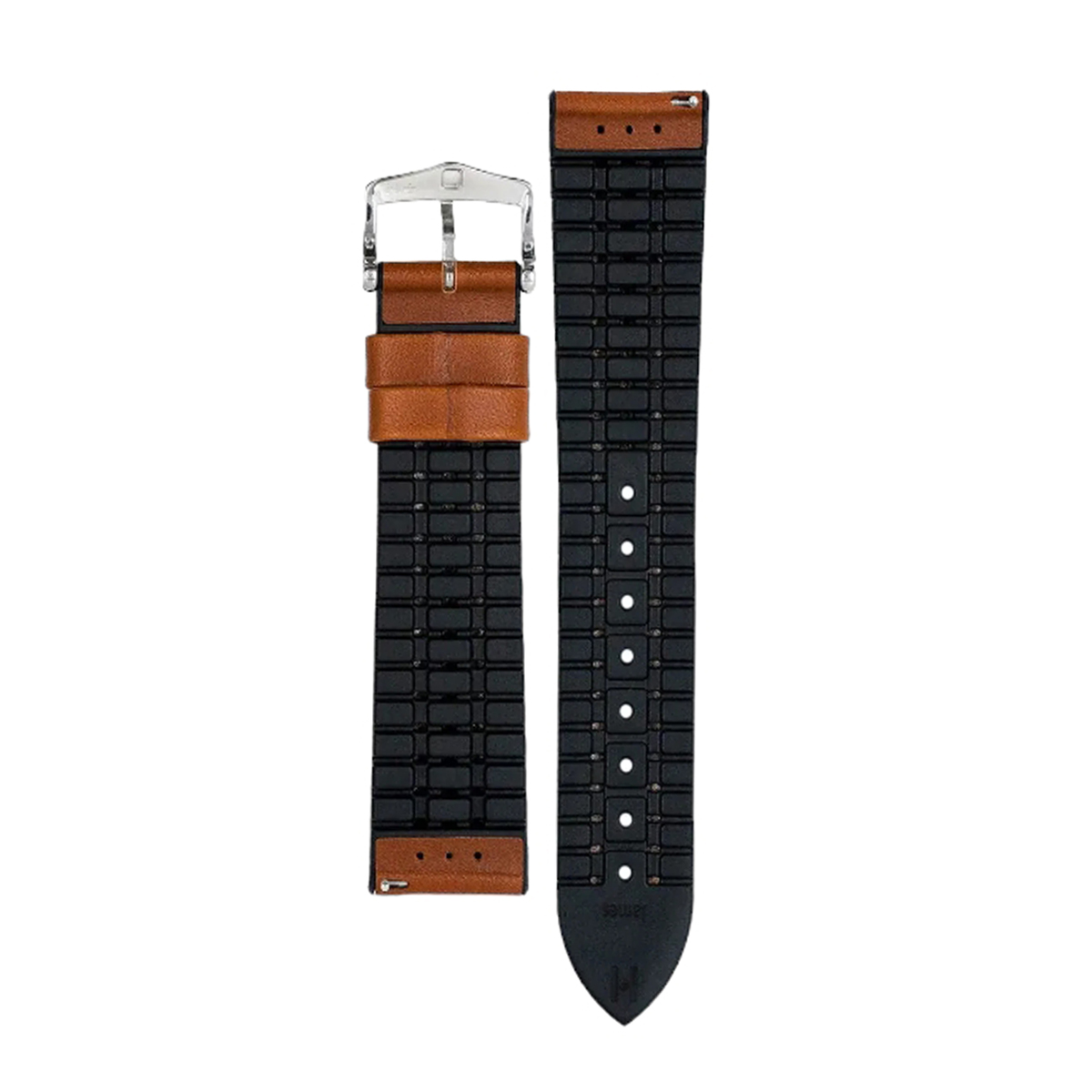 Hirsch James L brown calf leather watch strap 21 mm 0925002070-2-21 - Image 2