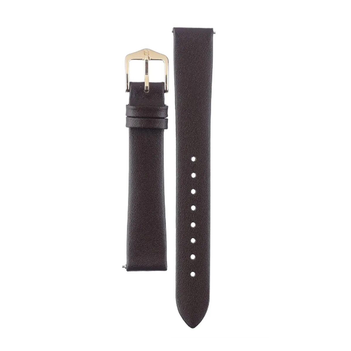 Hirsch Toronto M brown calf leather watch strap 16 mm 03702110-1-16 - Image 2