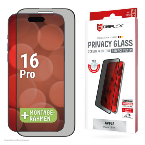 iPhone 16 Pro Privacy Tempered Glass 01999