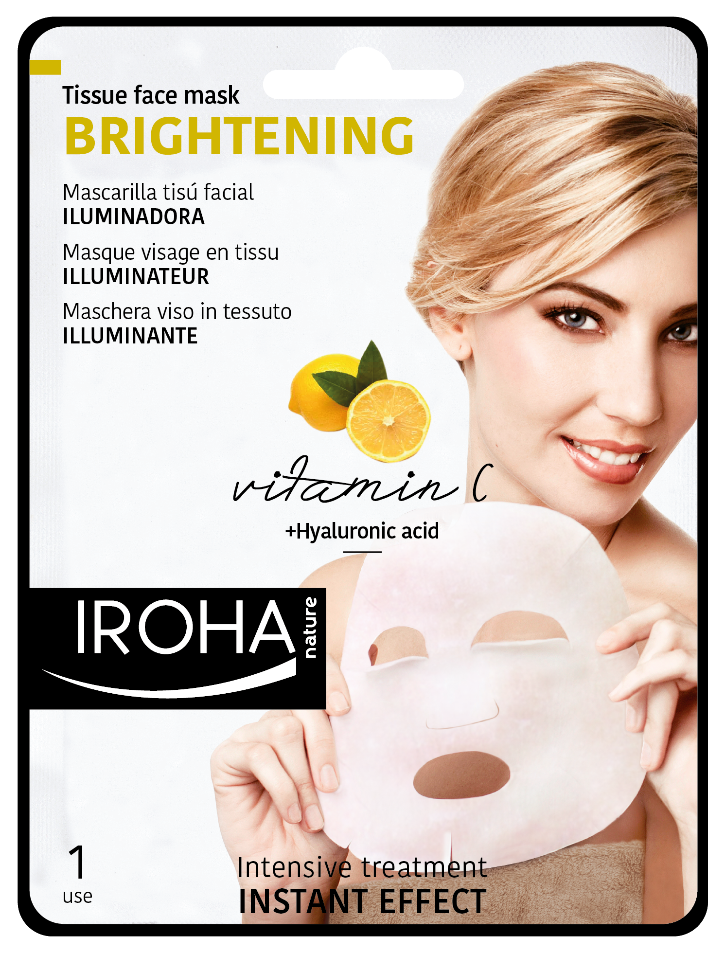 IROHA Illuminating & Hydrating Mask with Vitamin C