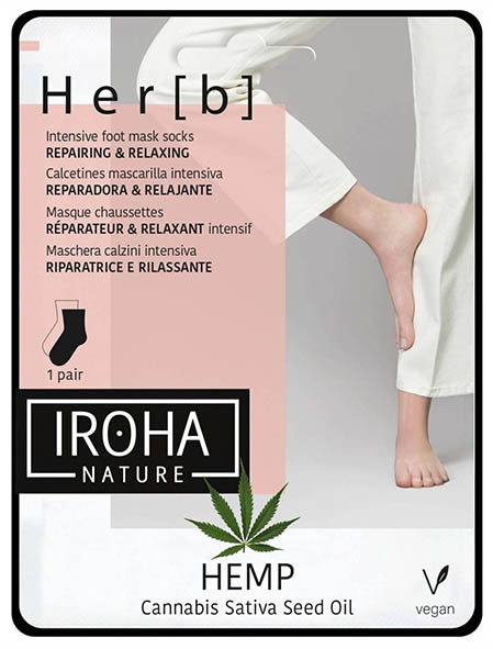 IROHA Cannabis Seed Oil Repairing Socks