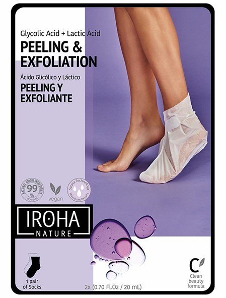 IROHA Glycolic Acid Peeling & Exfoliation Socks