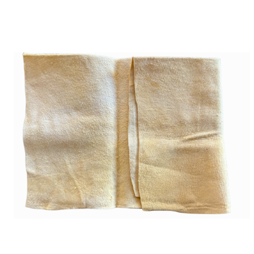 Leather cloth for rubbing stones and jewellery 260 x 370 mm