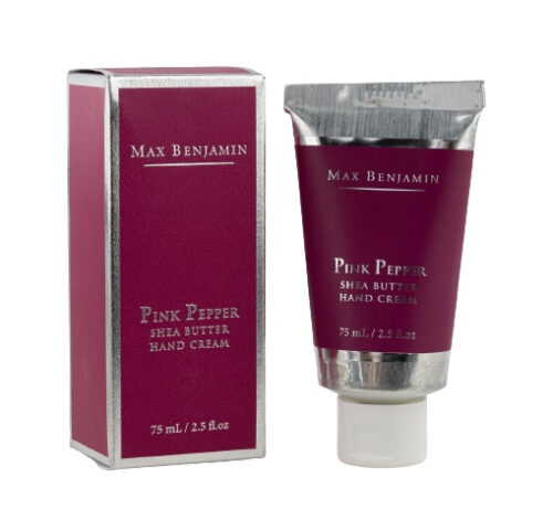 Max Benjamin Pink Pepper Shea Butter Hand Cream 75ml