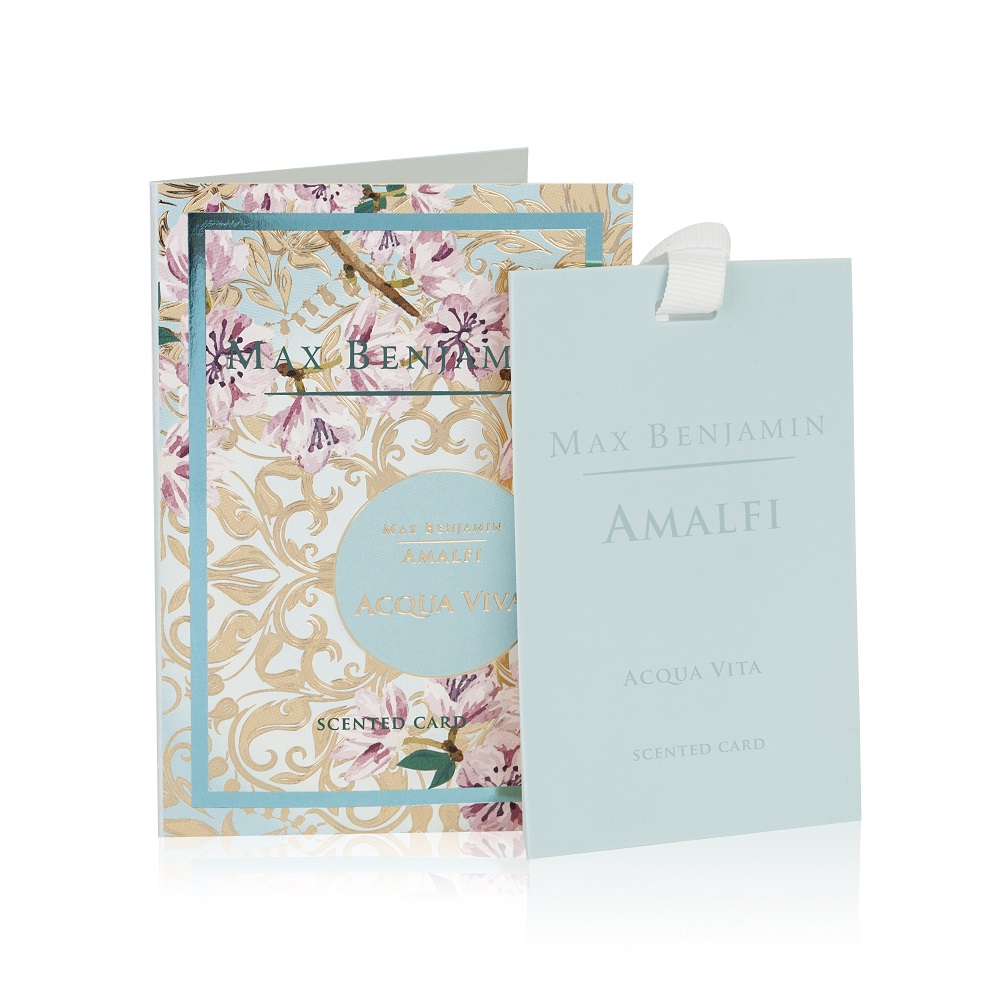 Luxury Scented Card - Amalfi Acqua Vita Max Benjamin