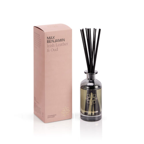 Irish Leather and Oud Luxury Diffuser – Max Benjamin