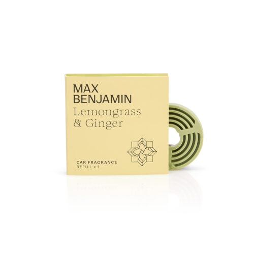 Max Benjamin Lemongrass and Ginger car fragrance refill