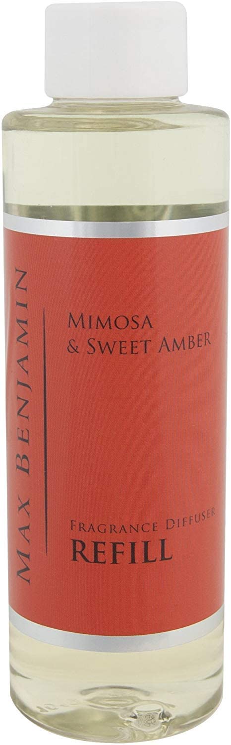 Mimosa and Sweet Amber Luxury Diffuser Refill Max Benjamin 300 ml