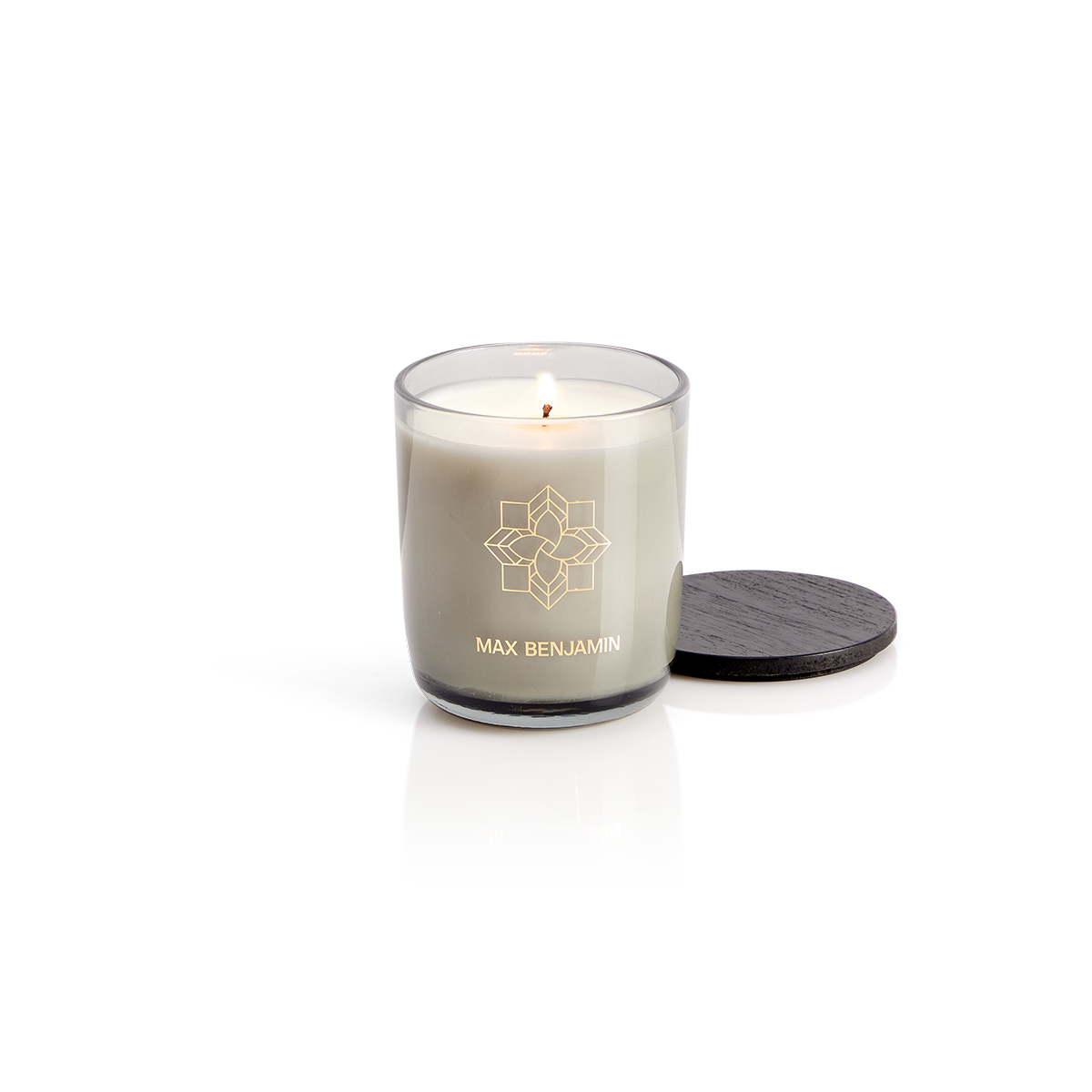 Max Benjamin Luxury Natural Candle & Lid – Lemongrass & Ginger - Image 2