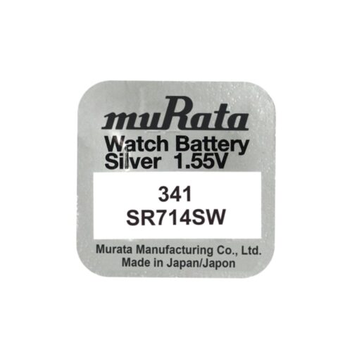 Murata 341 SR714SW watch coin battery 1.55V