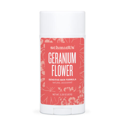 Schmidt's Naturals Sensitive Skin Deodorant Stick - Geranium Flower