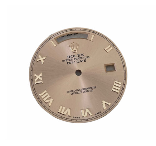 New Rolex Day-Date roman rose dial 218235 cal. 3156