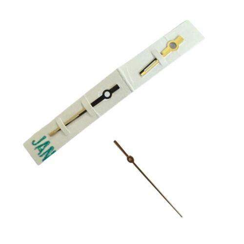 New set of gold tone hands for Rolex Datejust 16233, 16018 green lume