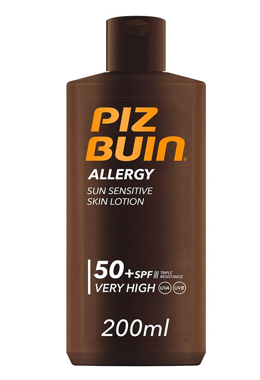 Piz Buin Allergy Sun Sensitive Skin Lotion Spf 50+, 200 ml.
