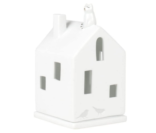 Rader Illuminated porcelain cat house