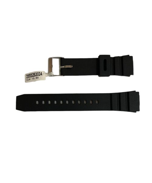 Rubber diver watch strap without table 22/25 mm