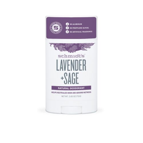 Schmidt’s Lavender Sage Natural Deodorant 75gr