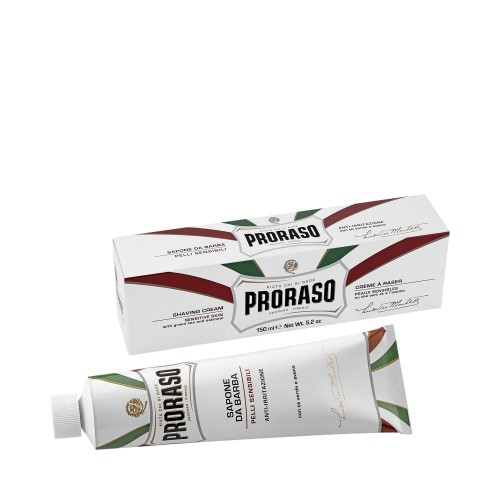 Proraso Shaving Soap in a Tube - White 150 ml