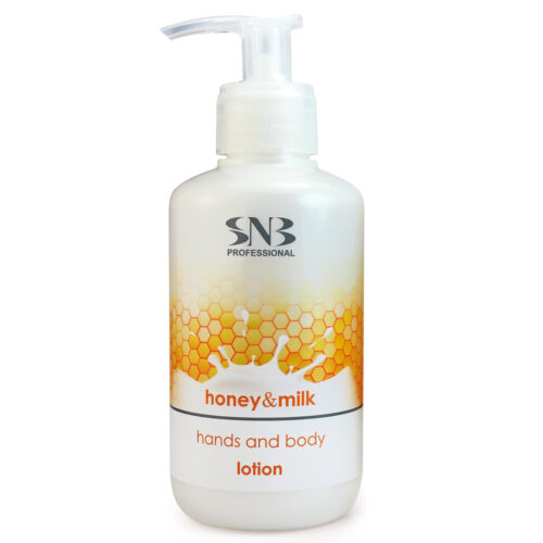 SNB Professional HONEY & MILK Hands and Body Lotion 250 ml