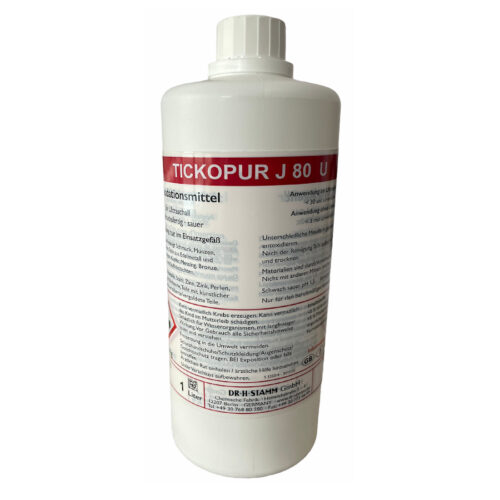 Tickopur J 80 U Deoxidisation Cleaner ultrasonic Cleaning 1l