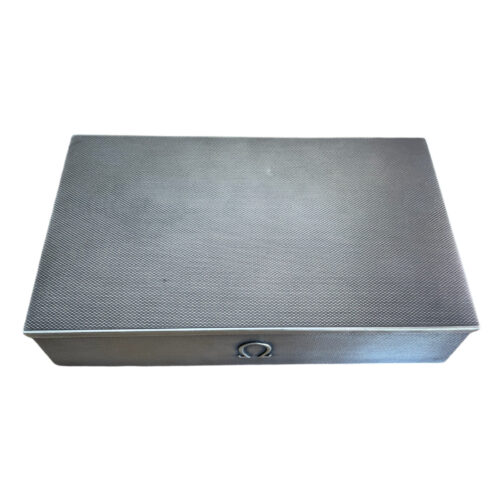 Vintage rare Omega sterling silver watch box silver 925 1950's