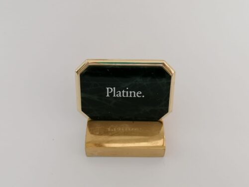 Audemars Piguet watch ads display platine