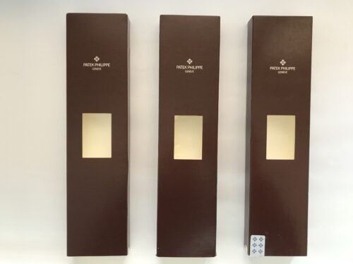 Lot of 3 Patek Philippe travel box for watches