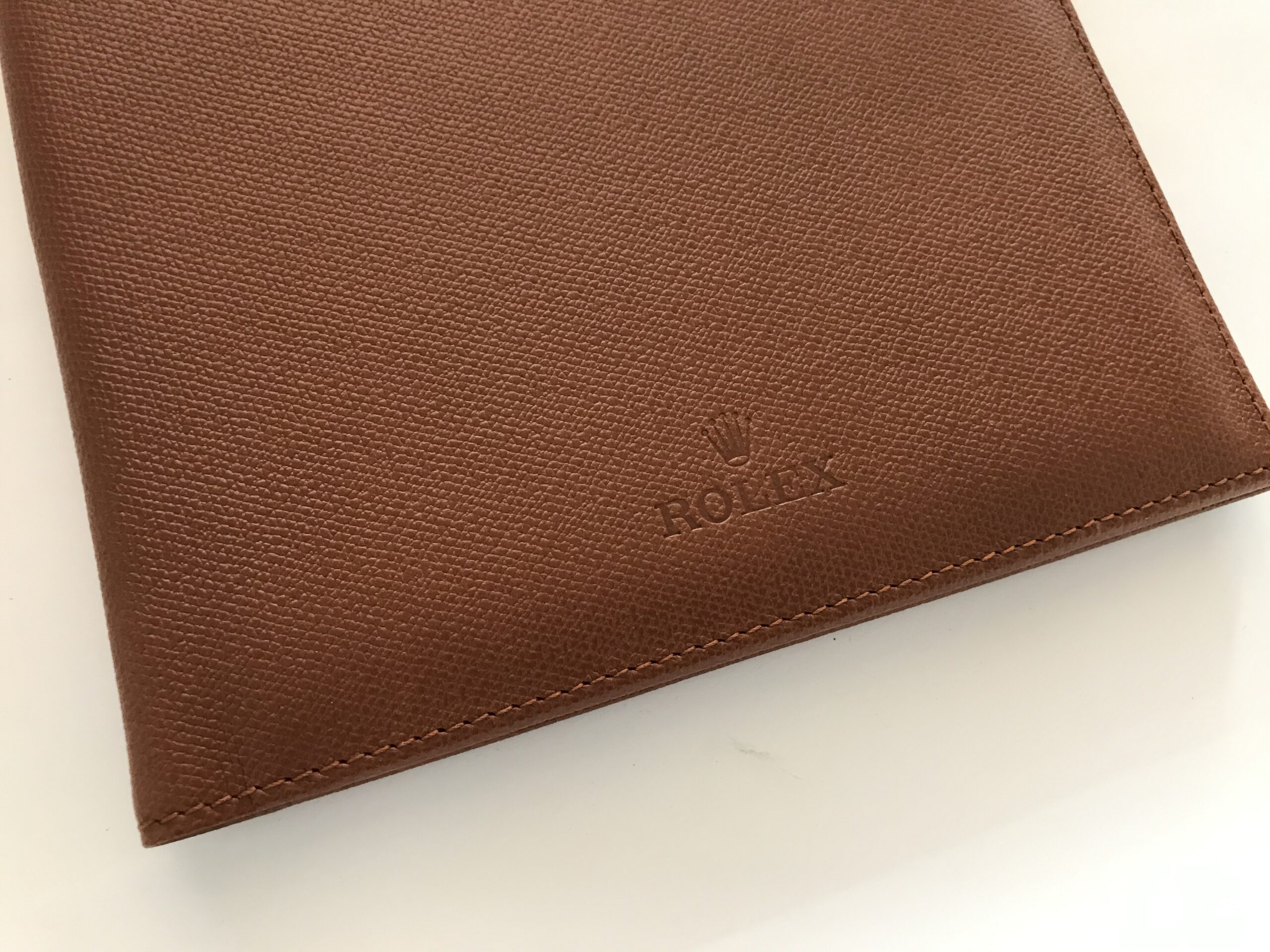 Rolex leather notebook padfolio case - Image 7