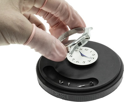 Bergeon 30097-E Black Reversible Rubber Casing Cushion for Watchmakers