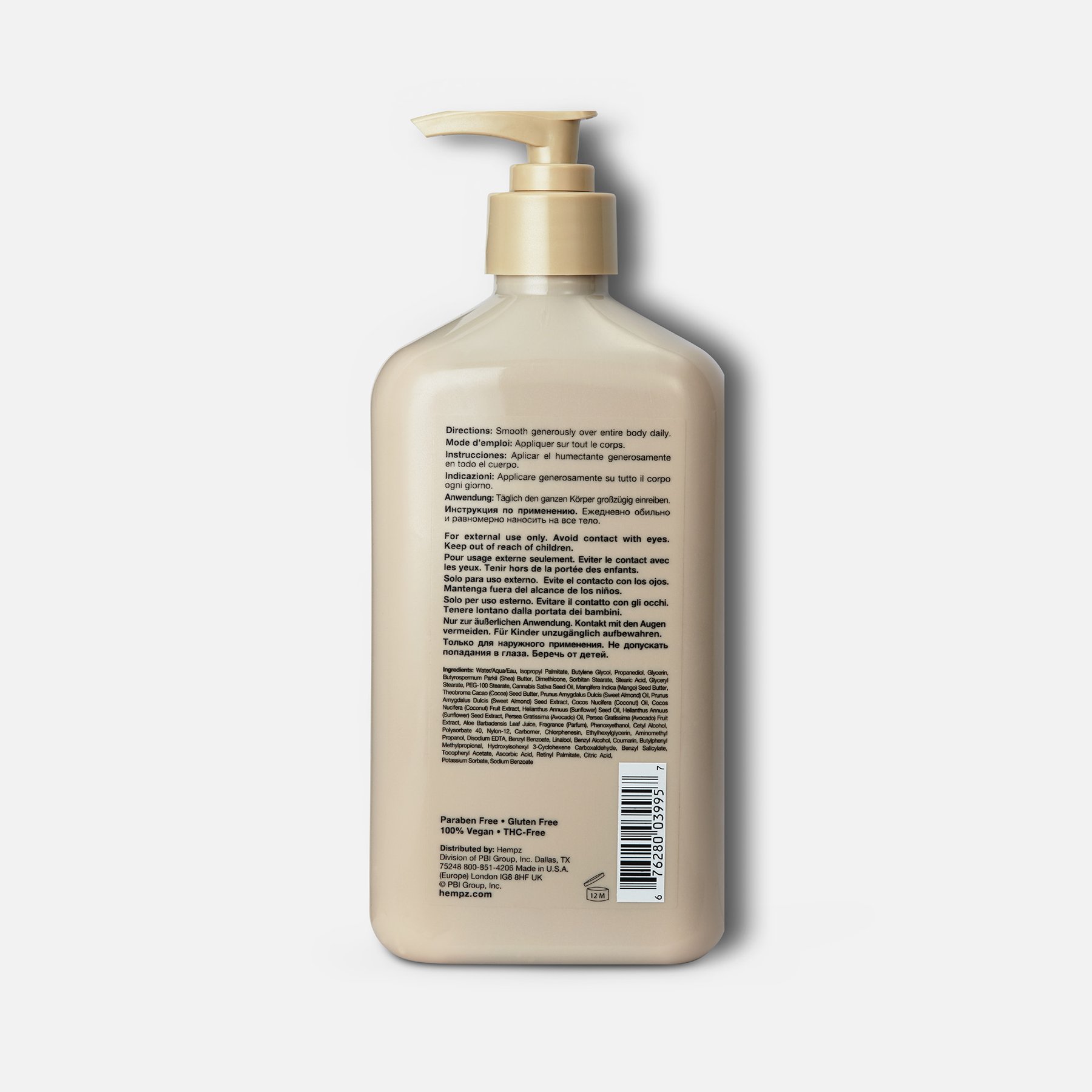 Smoothing Koa & Sweet Almond Herbal Body Moisturizer - Image 2