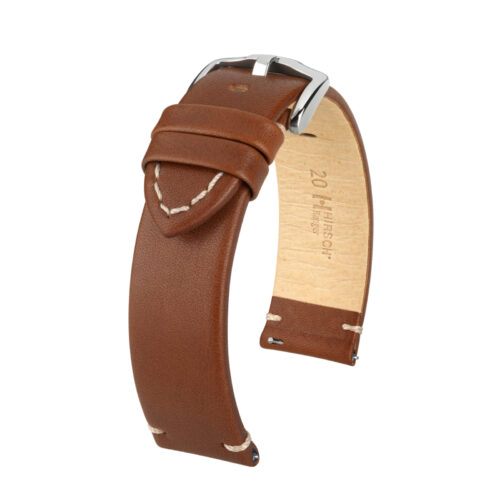 Hirsch Ranger genuine Calf leather watch strap 20 mm 05402070-2-20