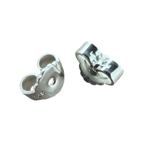 Lot of 925 silver ear nuts – Assorted sizes