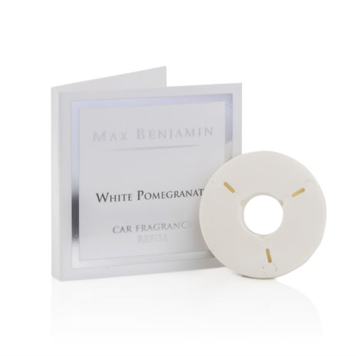 White Pomegranate Luxury Car Fragrance Refill – Max Benjamin