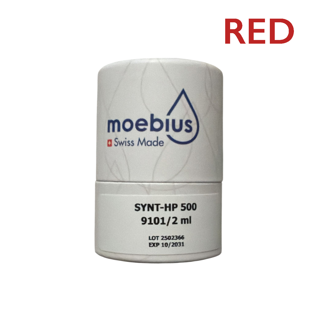 Moebius Synt-HP 500 9101 special synthetic red watch oil 2 ml - Image 3